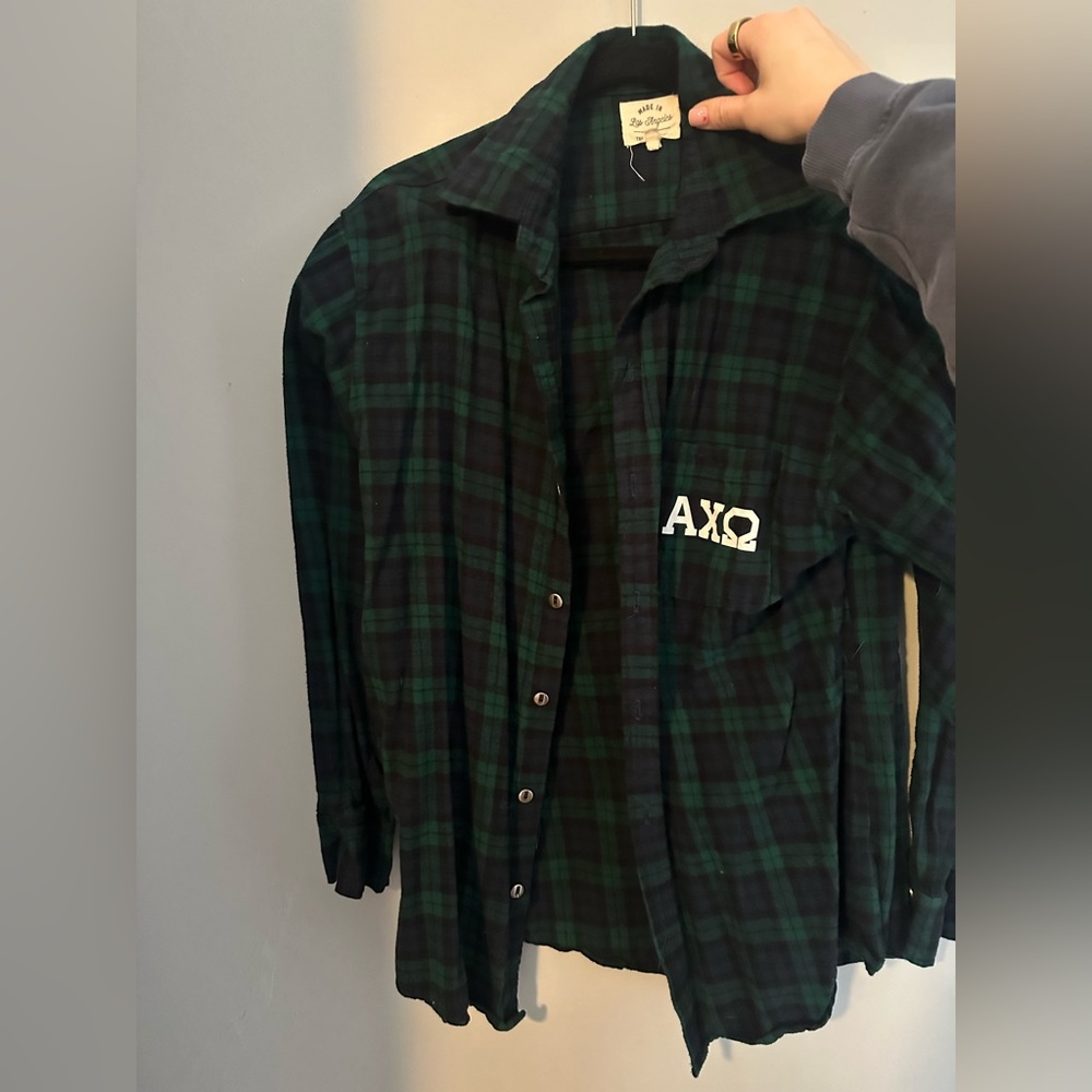 Alpha chi omega sorority flannel